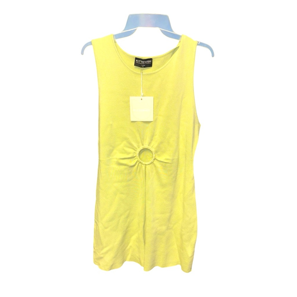 KITTENISH GREEN DRESS